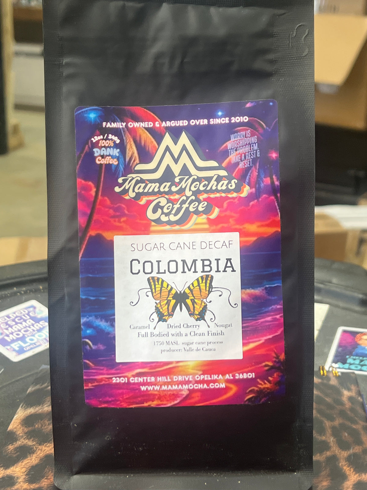 12oz whole bean decaf Aug 14 roast date - darker than usual