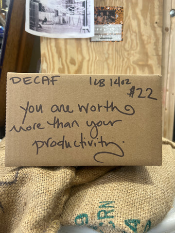 Remnant sale!! 1lb 14oz decaf