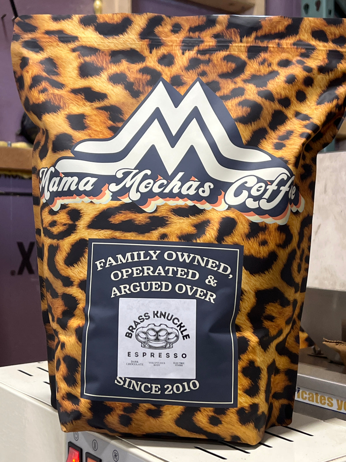 5lb brass knuckle whole bean roast date 7/28/26