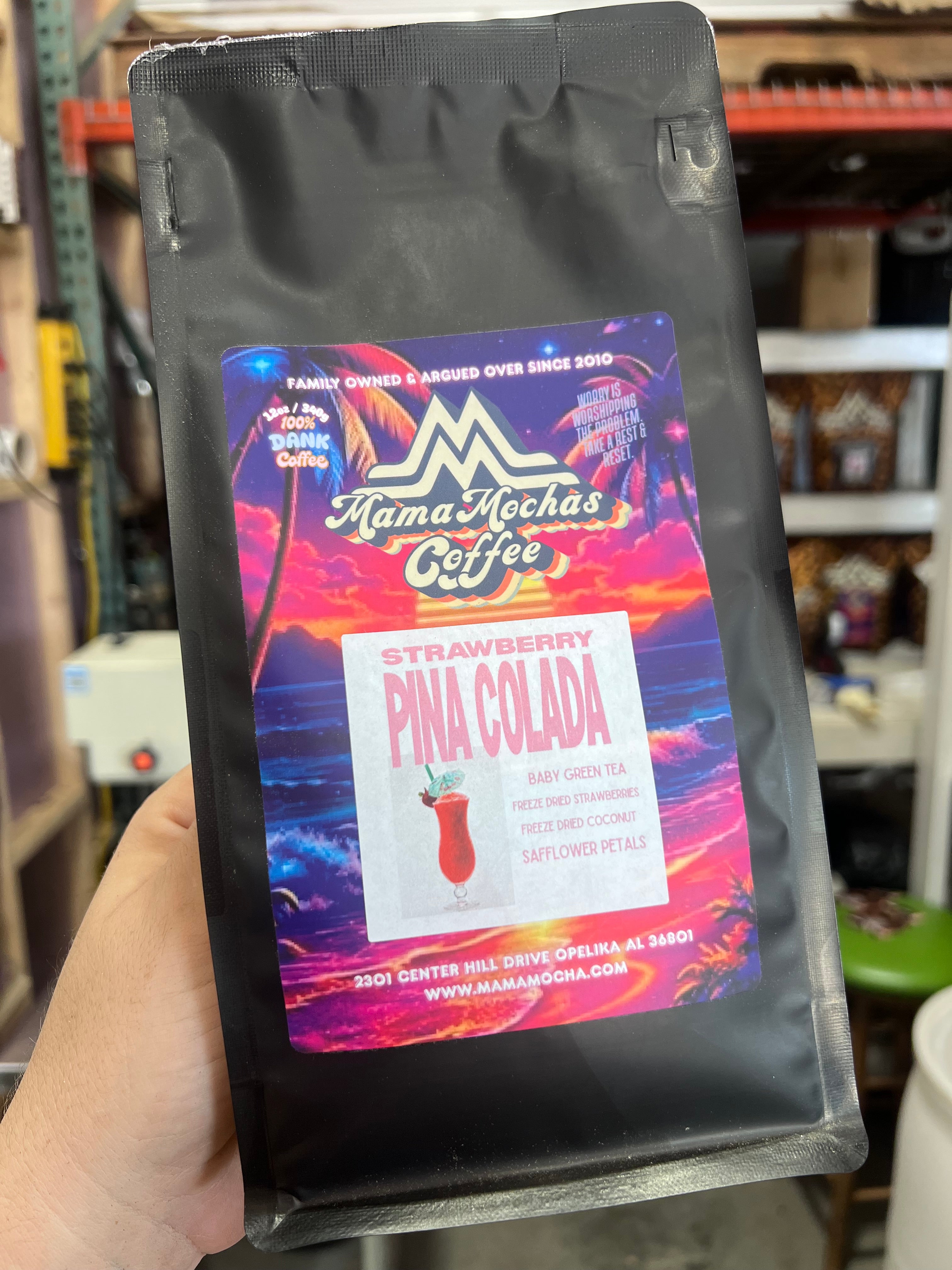 Strawberry pina colada 8oz loose leaf