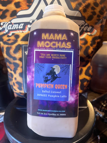 PICK UP ONLY half gallon latte PUMPKIN QUEEN whole milk exp Nov 14