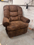 PICK UP ONLY: XXXL BIG MAN RECLINER (does not rock, but lays completely flat when fully reclined) holds up to 650lbs and is FOR VERY TALL BIG PEOPLE or multiple small snuggly people