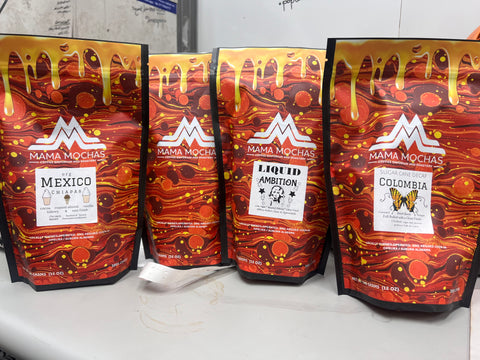Remnant sale 2.25 lbs total - medium roast & decaf